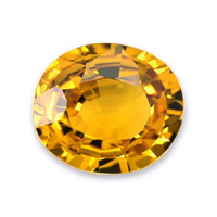 0.85 Ct. Yellow Sapphire from Thailand Video