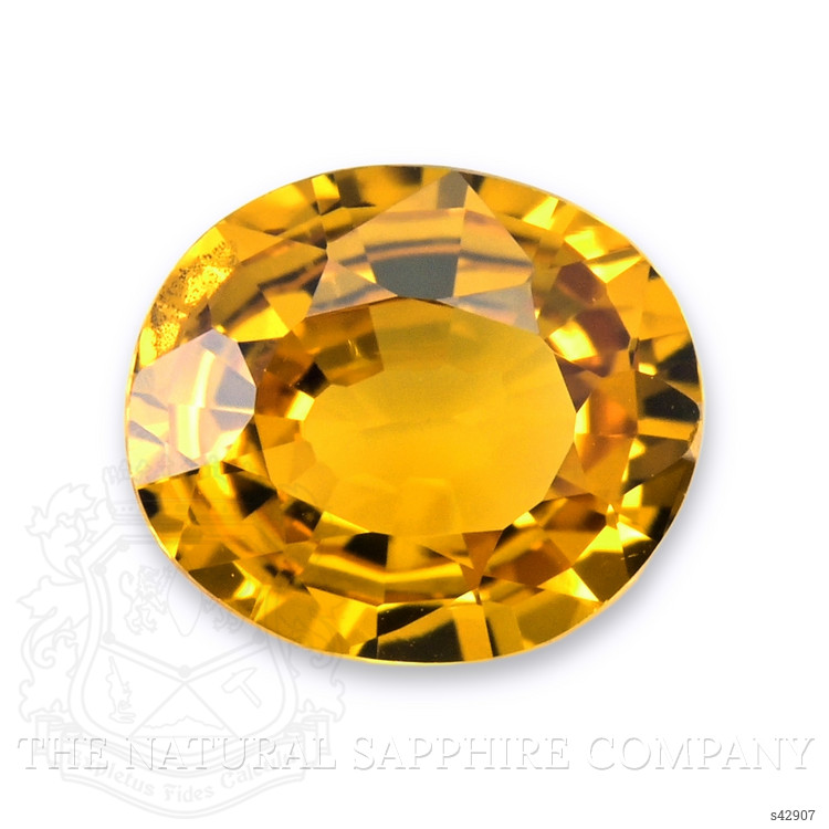 0.85 Ct. Yellow Sapphire from Thailand