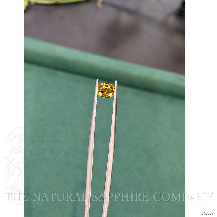 0.85 Ct. Yellow Sapphire from Thailand