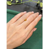 0.85 Ct. Yellow Sapphire from Thailand Life Style