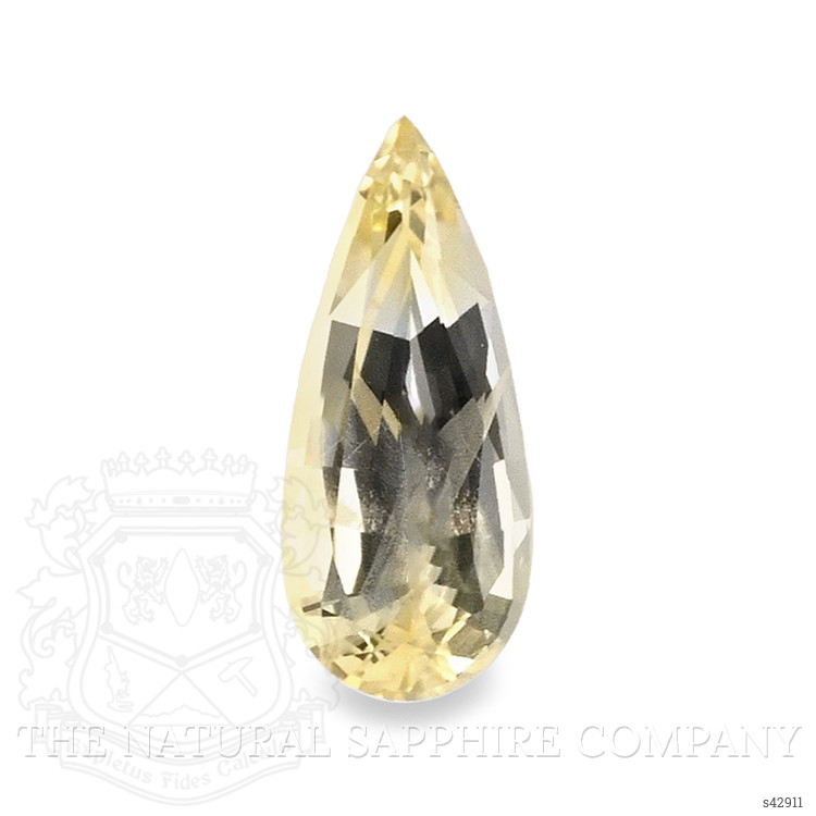 0.88 Ct. Yellow Sapphire from Ceylon (Sri Lanka)