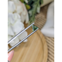 0.69 Ct. Yellowish Green Sapphire from Ceylon (Sri Lanka) Life Style