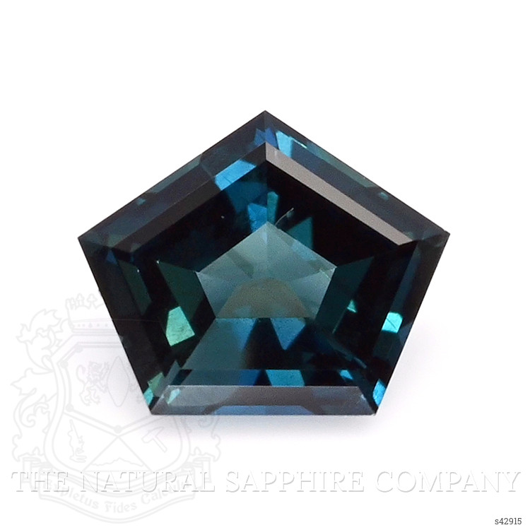 0.50 Ct. Greenish Blue Sapphire from Ceylon (Sri Lanka)