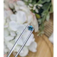 0.50 Ct. Greenish Blue Sapphire from Ceylon (Sri Lanka) Life Style