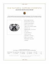 0.84 Ct. Purplish Pink Sapphire from Ceylon (Sri Lanka) Scan Report