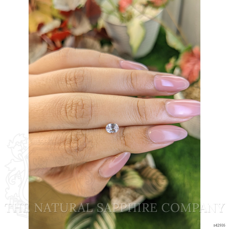 0.84 Ct. Purplish Pink Sapphire from Ceylon (Sri Lanka)