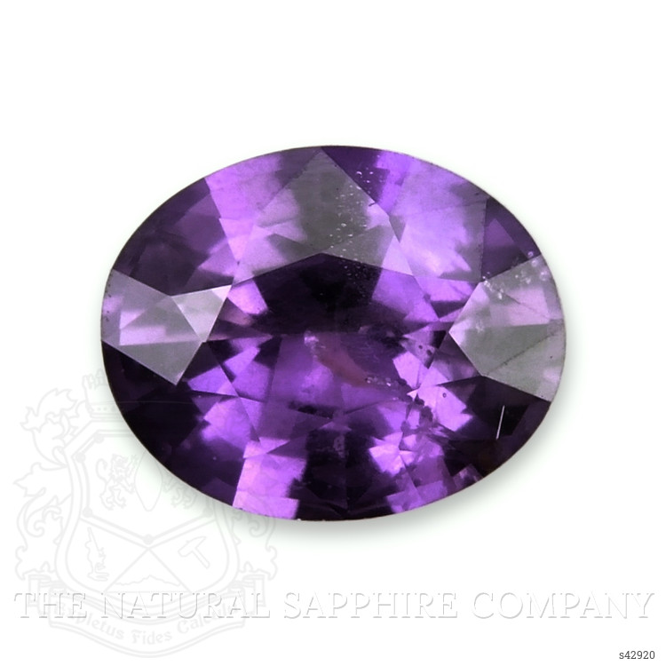 0.63 Ct. Purple Sapphire from Ceylon (Sri Lanka)