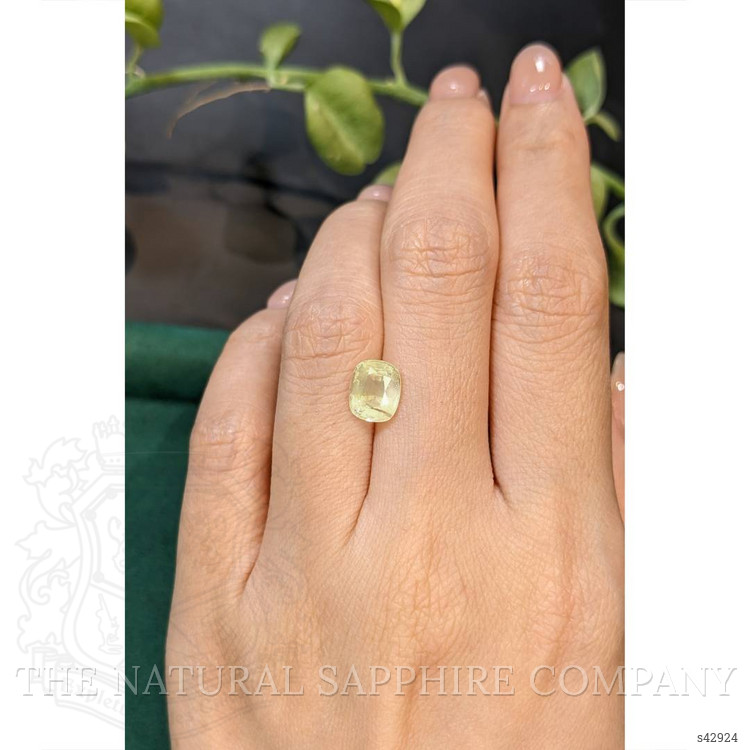 2.44 Ct. Yellow Sapphire from Ceylon (Sri Lanka)