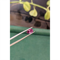 1.38 Ct. Purplish Pink Sapphire from Ceylon (Sri Lanka) Life Style