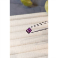 1.38 Ct. Pinkish Purple Sapphire from Ceylon (Sri Lanka) Life Style