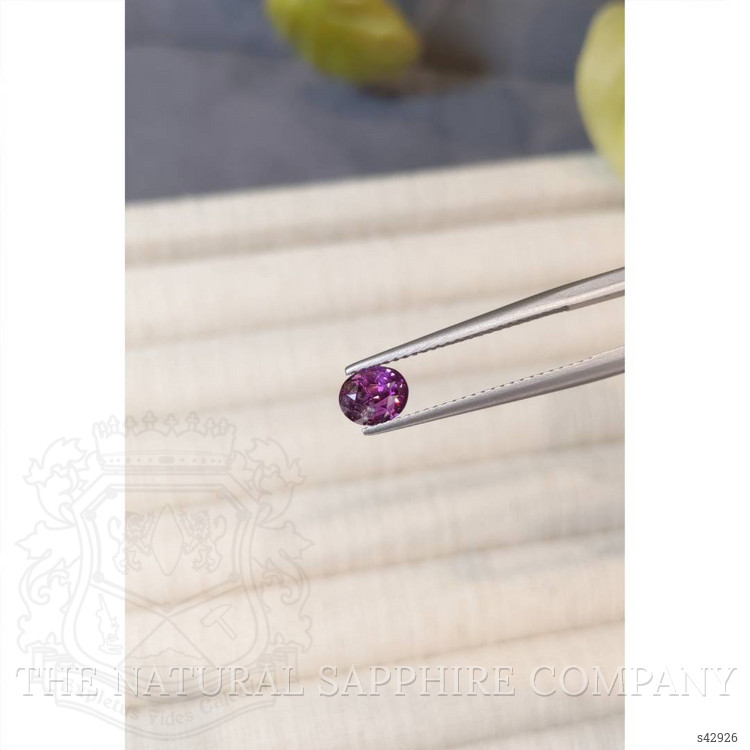 1.38 Ct. Pinkish Purple Sapphire from Ceylon (Sri Lanka)