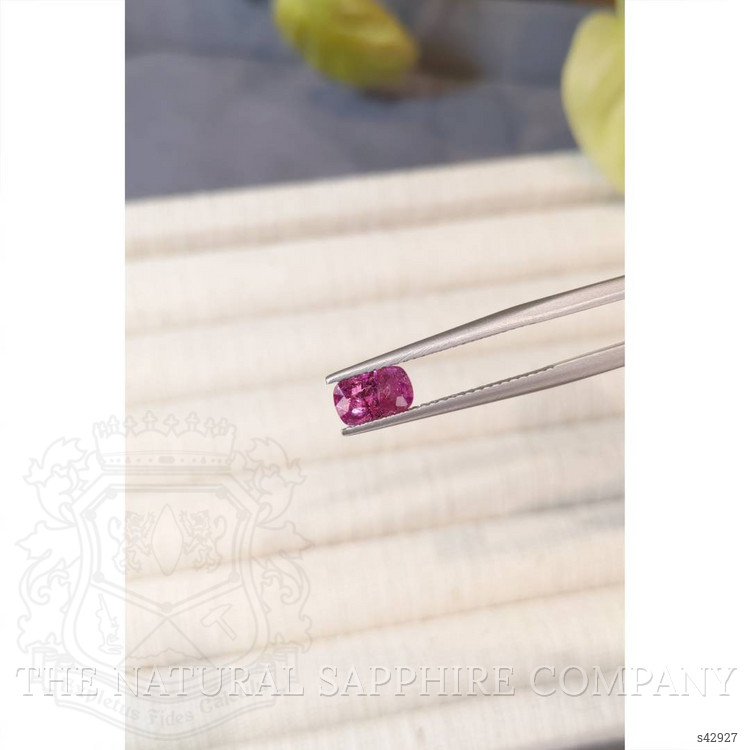 1.14 Ct. Purplish Pink Sapphire from Ceylon (Sri Lanka)
