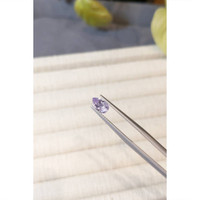 0.87 Ct. Violet Sapphire from Ceylon (Sri Lanka) Life Style