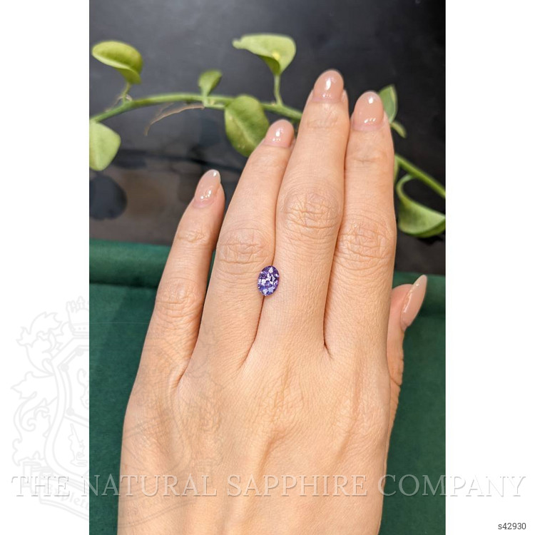 1.04 Ct. Purple Sapphire from Ceylon (Sri Lanka)