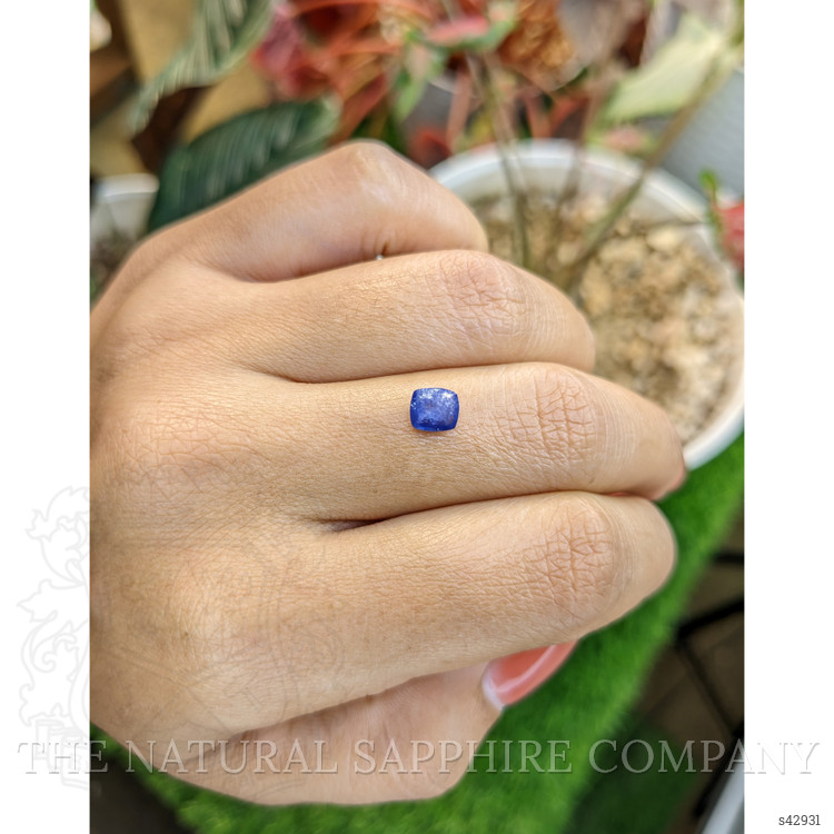 0.68 Ct. Blue Sapphire from Ceylon (Sri Lanka)