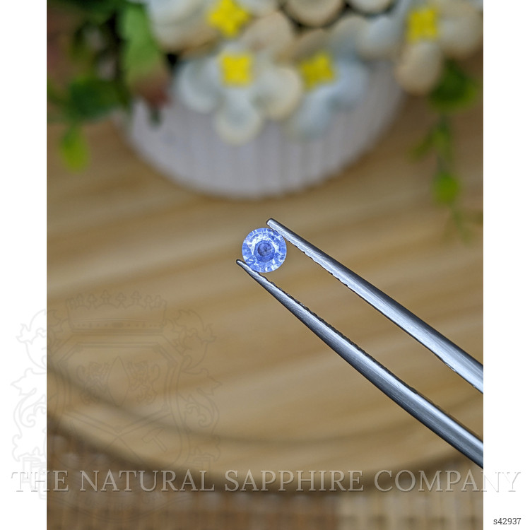 0.25 Ct. Blue Sapphire from Ceylon (Sri Lanka)