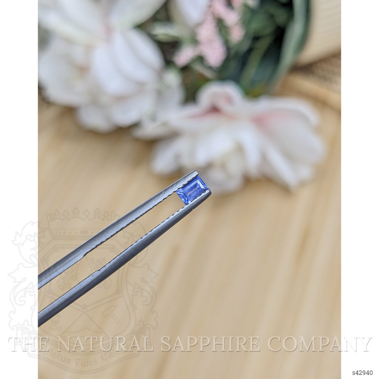 0.22 Ct. Blue Sapphire from Ceylon (Sri Lanka)