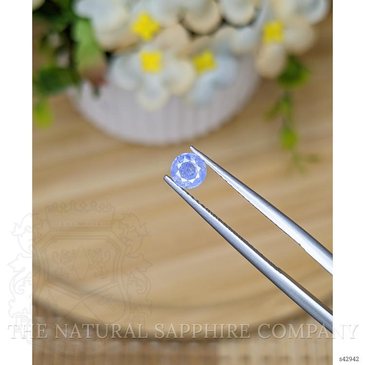 0.55 Ct. Blue Sapphire from Ceylon (Sri Lanka)
