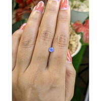 0.55 Ct. Blue Sapphire from Ceylon (Sri Lanka) Life Style