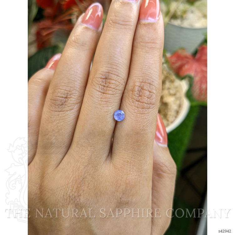 0.55 Ct. Blue Sapphire from Ceylon (Sri Lanka)