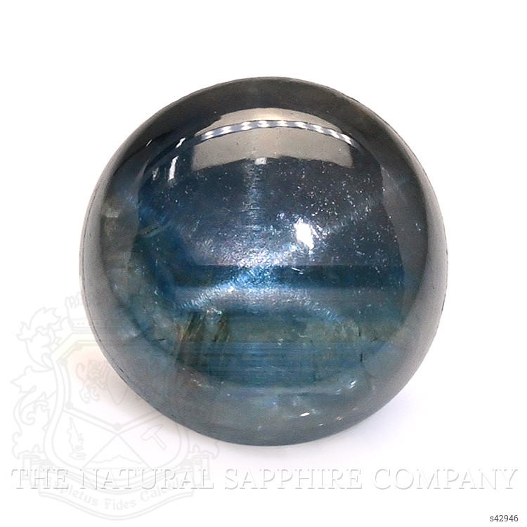 2.67 Ct. Greenish Blue Star Sapphire from Ceylon (Sri Lanka)