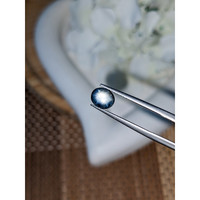 1.54 Ct. Greyish Blue Star Sapphire from Ceylon (Sri Lanka) Life Style