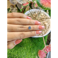 1.54 Ct. Greyish Blue Star Sapphire from Ceylon (Sri Lanka) Life Style