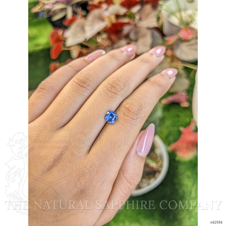 1.13 Ct. Blue Sapphire from Ceylon (Sri Lanka)