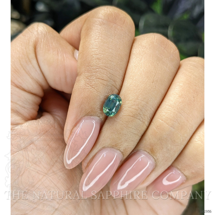 1.12 Ct. Bluish Green Sapphire from Africa