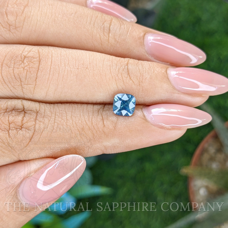 1.09 Ct. Greenish Blue Sapphire from Africa