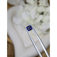 0.68 Ct. Violet Sapphire from Ceylon (Sri Lanka) Life Style