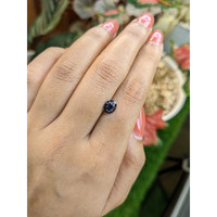 1.48 Ct. Blue Sapphire from Ceylon (Sri Lanka) Life Style
