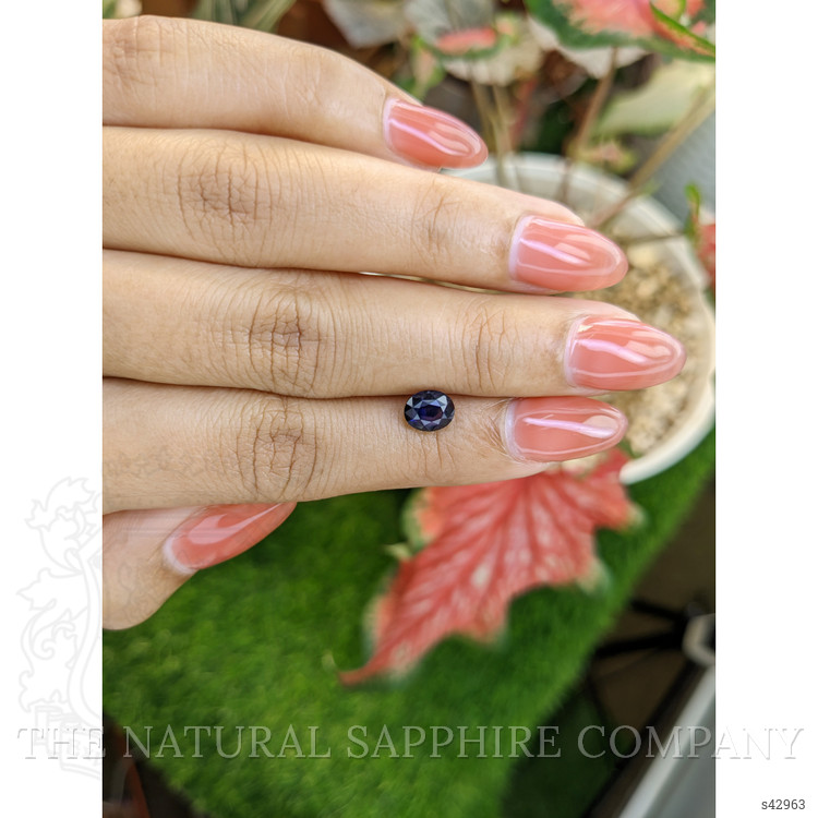 1.48 Ct. Blue Sapphire from Ceylon (Sri Lanka)