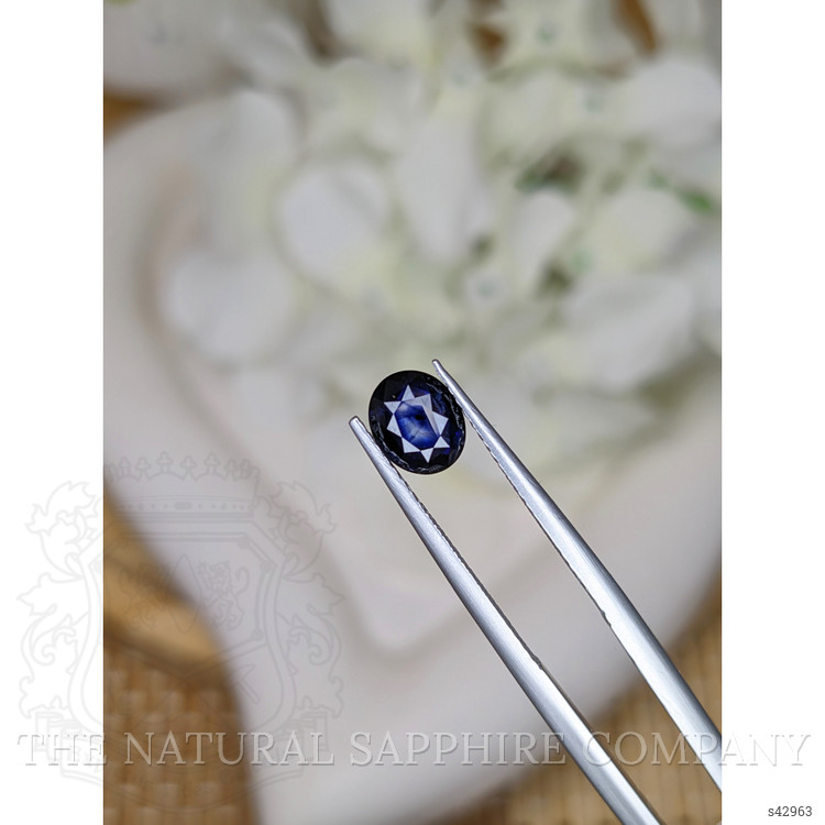 1.48 Ct. Blue Sapphire from Ceylon (Sri Lanka)
