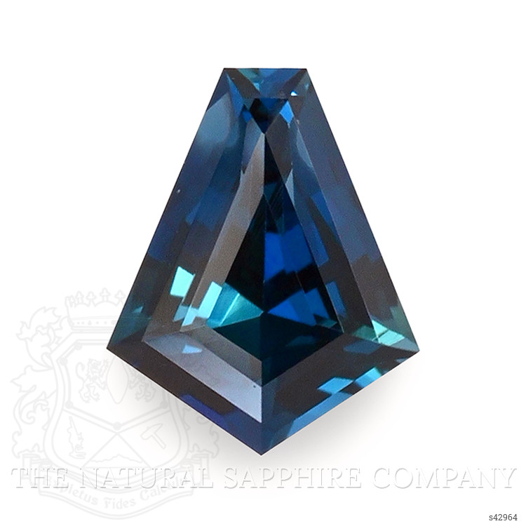 0.45 Ct. Greenish Blue Sapphire from Ceylon (Sri Lanka)