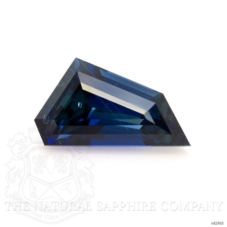 0.40 Ct. Greenish Blue Sapphire from Ceylon (Sri Lanka)