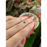 0.40 Ct. Greenish Blue Sapphire from Ceylon (Sri Lanka) Life Style