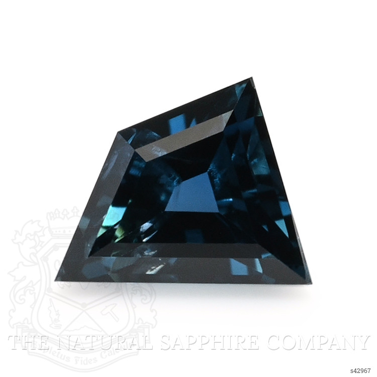 0.42 Ct. Greenish Blue Sapphire from Ceylon (Sri Lanka)