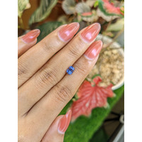 0.99 Ct. Blue Sapphire from Ceylon (Sri Lanka) Life Style