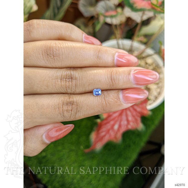 0.46 Ct. Blue Sapphire from Ceylon (Sri Lanka)