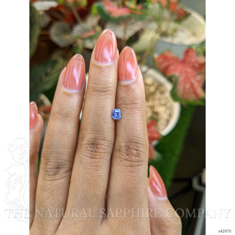 0.46 Ct. Blue Sapphire from Ceylon (Sri Lanka)