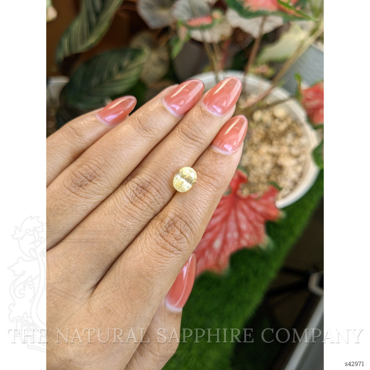 3.31 Ct. Yellow Sapphire from Ceylon (Sri Lanka)