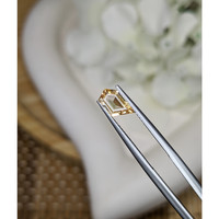 1.10 Ct. Peach Sapphire from Ceylon (Sri Lanka) Life Style