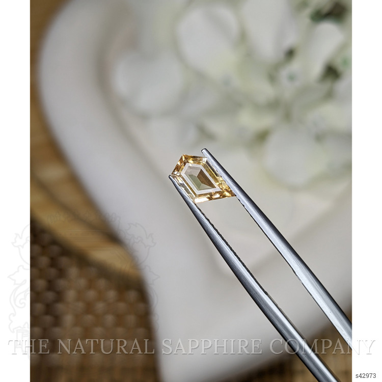 1.10 Ct. Peach Sapphire from Ceylon (Sri Lanka)