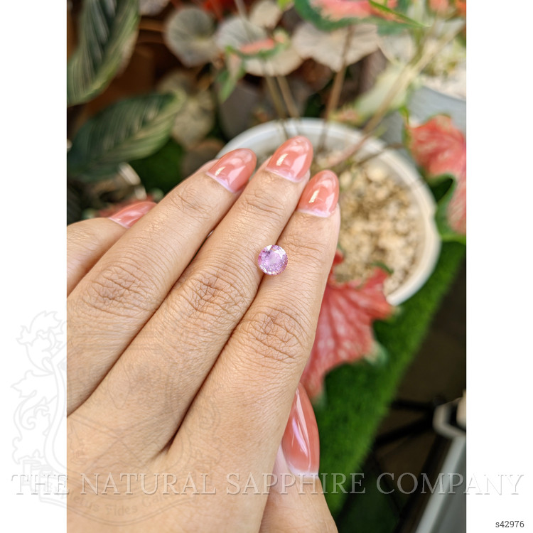 2.02 Ct. Pink Sapphire from Ceylon (Sri Lanka)