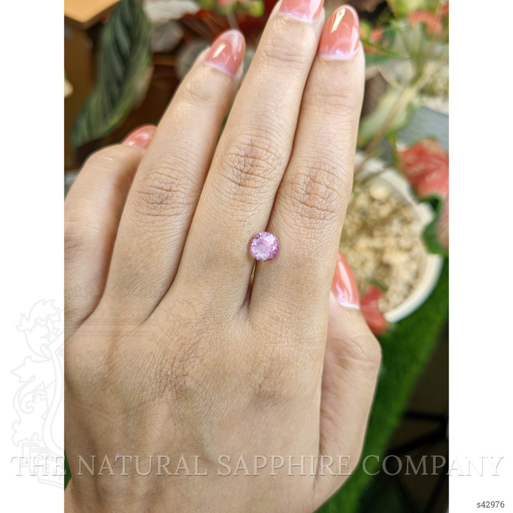 2.02 Ct. Pink Sapphire from Ceylon (Sri Lanka)
