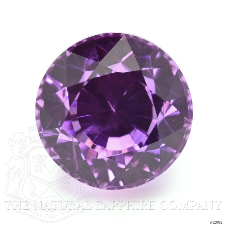 0.43 Ct. Pinkish Purple Sapphire from Ceylon (Sri Lanka)