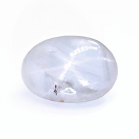 1.18 Ct. Bluish Grey Star Sapphire from Ceylon (Sri Lanka) Video