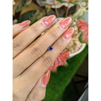 0.53 Ct. Blue Sapphire from Ceylon (Sri Lanka) Life Style