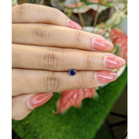 0.53 Ct. Blue Sapphire from Ceylon (Sri Lanka) Life Style